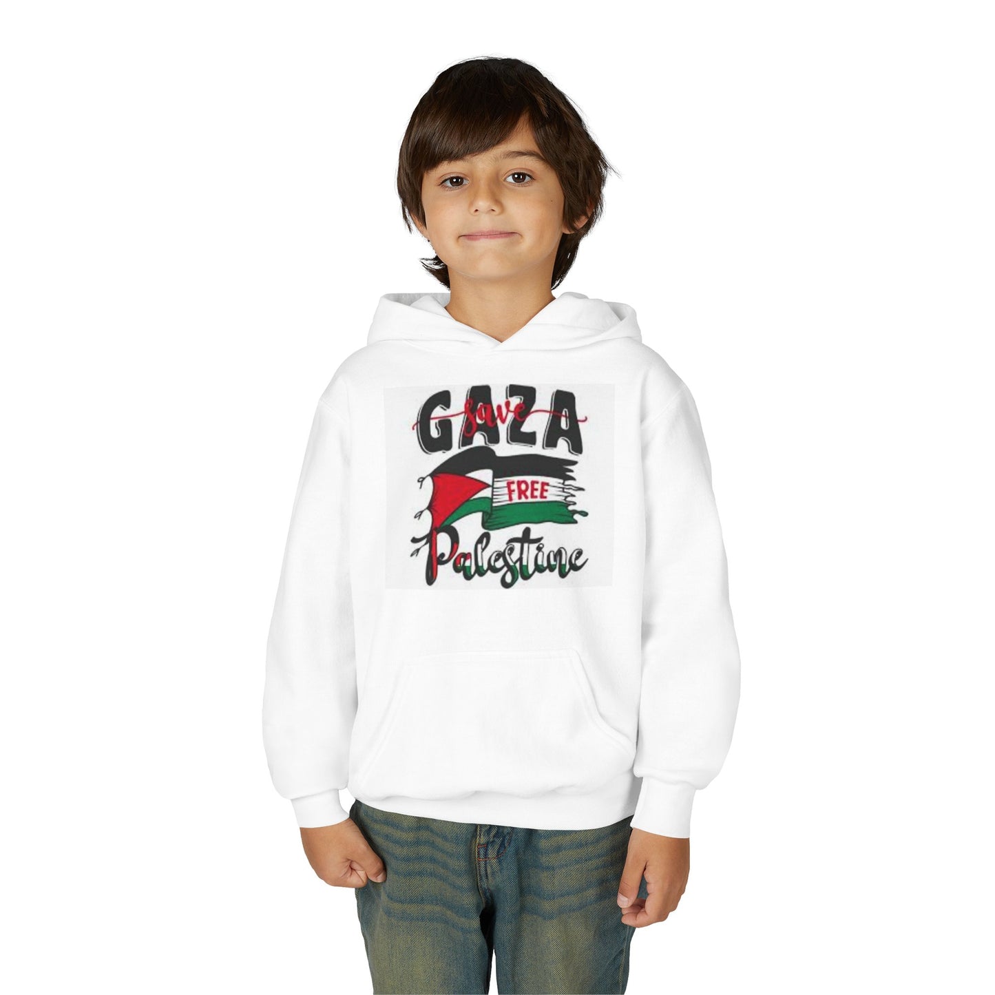Hooded Sweatshirt Free Palestine Supporter Adult Unisex