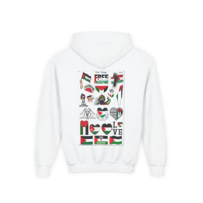 Hooded Sweatshirt Free Palestine Supporter Adult Unisex