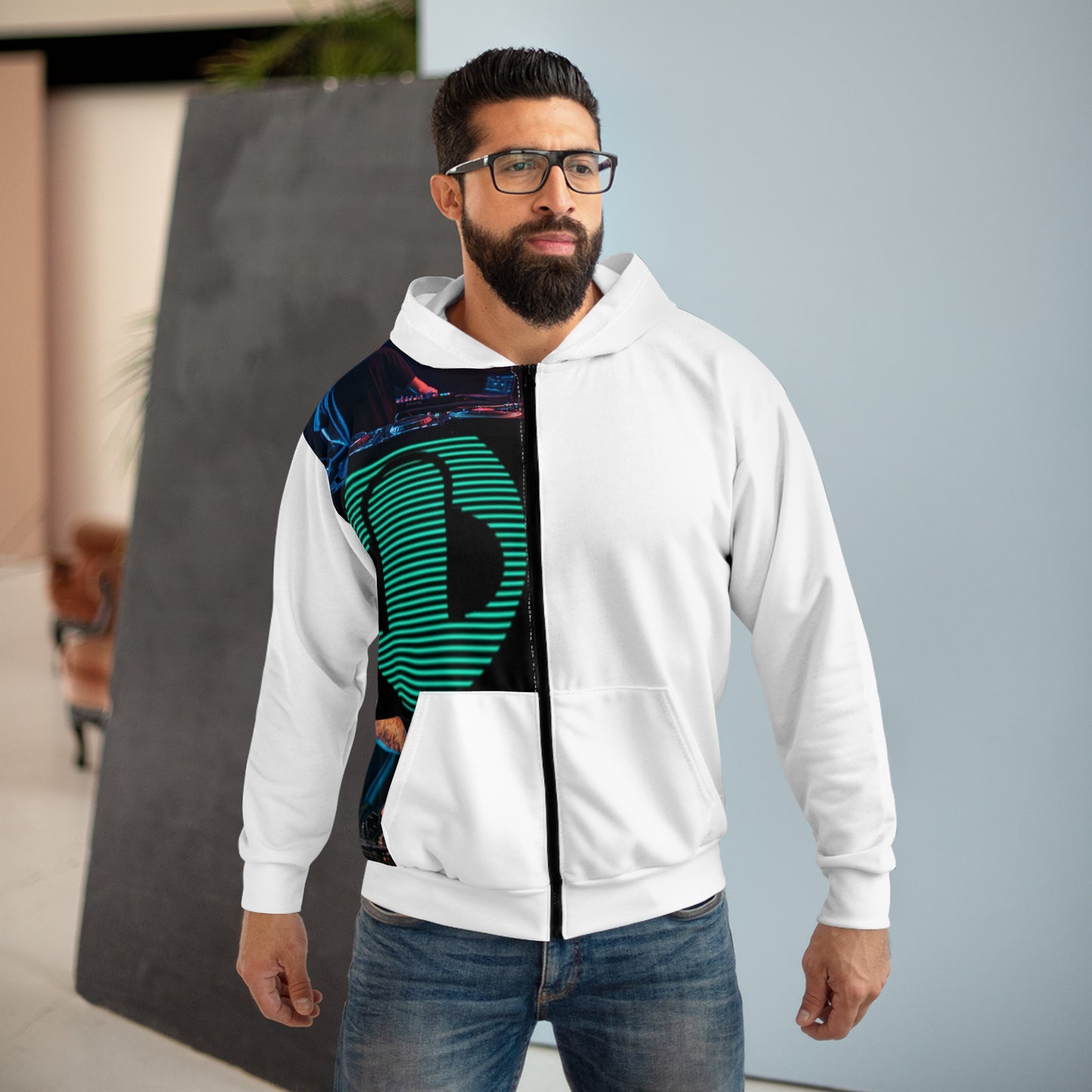 Unisex Zip Hoodie (AOP)